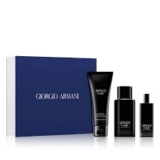 GIORGIO ARMANI CODE EDT 75ML+75ML ALL OVER BODY SHAMPOO +15ML MINI SET