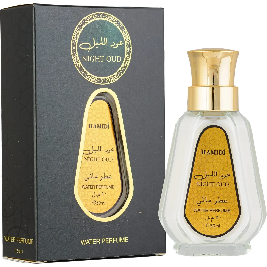 Hamidi Night Oud Non Alcoholic 50ml EDP Unisex