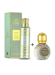 Hamidi 2-Piece Perfume Set Unisex, Natural Musk Tahara 100ml Water Perfume, Natu