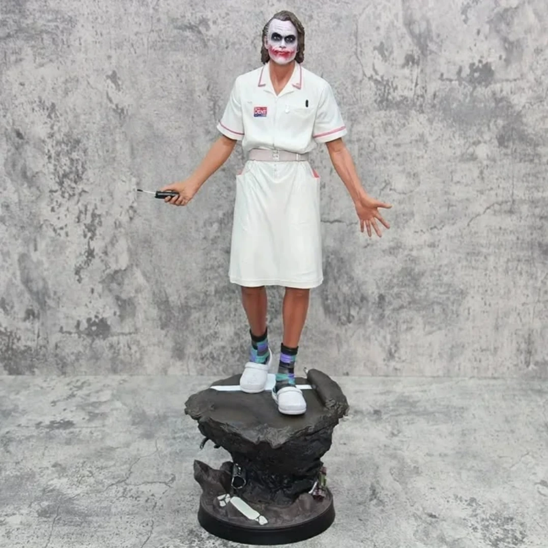 Joker Nurse Collectible Statue – 54cm The Dark Knight Figure | DC Comics Villain
