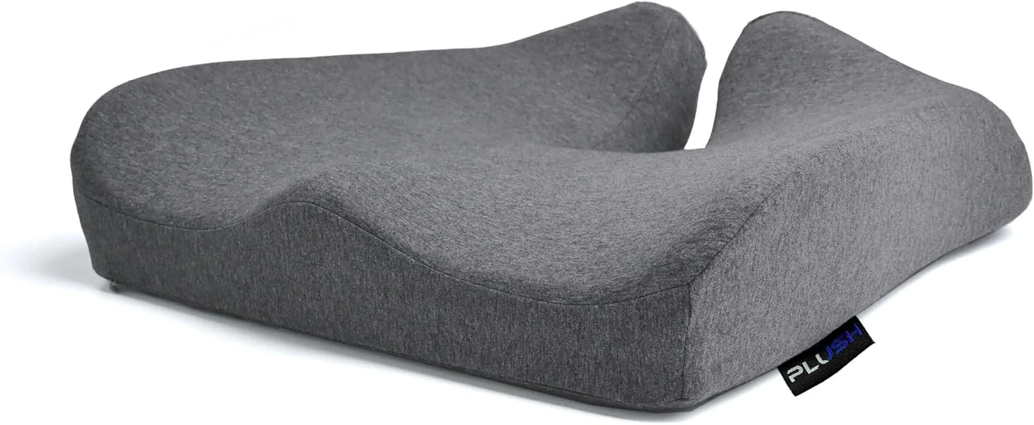 وسادة مقعد من رغوة الذاكرة لكرسي المكتب بقطع مؤخرة لتخفيف الألم